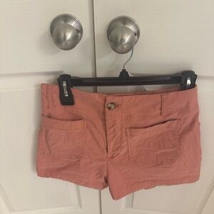 Anthropologie Mauve Collette High Waist Coral Shorts